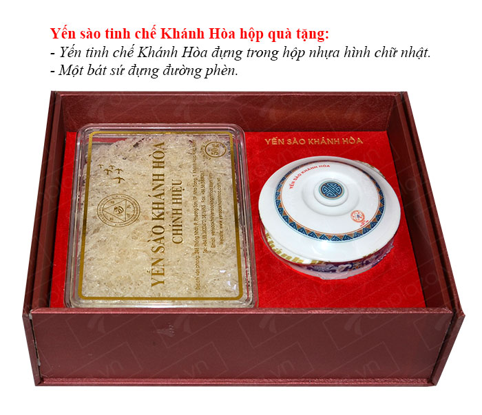 Yến sào tinh chế Khánh Hòa hộp quà tặng 50g(H015G) Y018 2