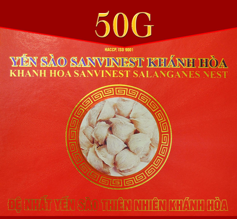 Yến sào sơ chế Sanvinet Khánh Hòa (hộp 50g) Y146 1